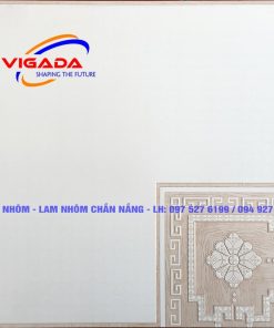 Alternative view of Tấm trần nhôm 3D 450×450 mm - Mẫu tấm hoa thị