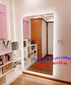 Gương hậu led toàn thân phòng ngủ