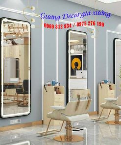 Gương viền nhôm